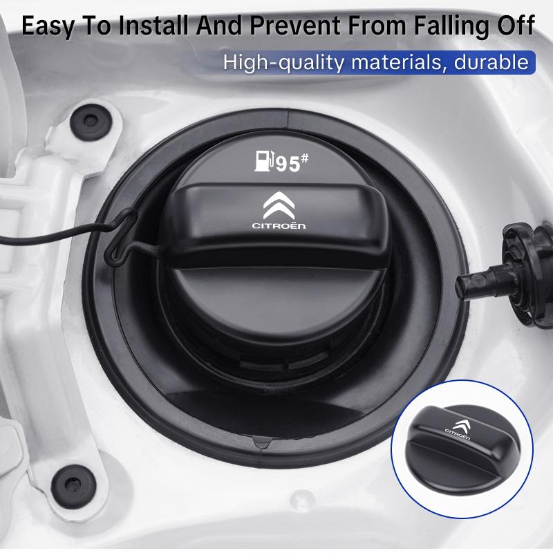 Car Fuel Tank Protection Cap Auto Interior Accessories For Citroen C4 C3 C5 C1 C2 VTS Berlingo Celysee Xsara Picasso Aircross