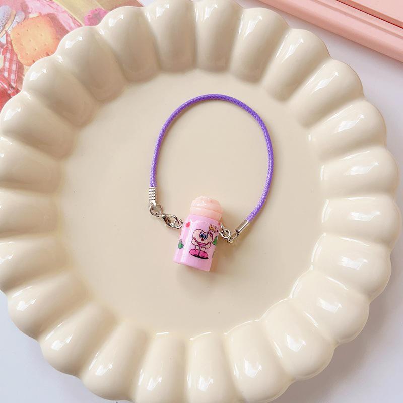 Dollhouse Mini Pendant Cartoon Camera Bow Knot Lanyard Accessory