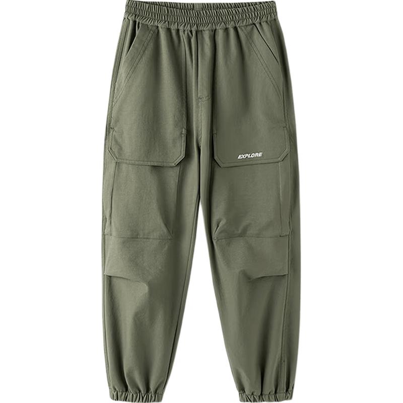 Balabalaone Boys' Casual Cargo Jogger Pants