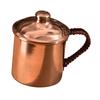 Handmade Pure Copper Cup Teaware Easy Clean Sturdy Practical Copper Coffee Mug for Milk Beer Tea Room Restaurant Coffee Shop