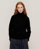 CARGOBROS FOR WOMAN Premium Wool Wholegarment High-Neck Knit (Black)