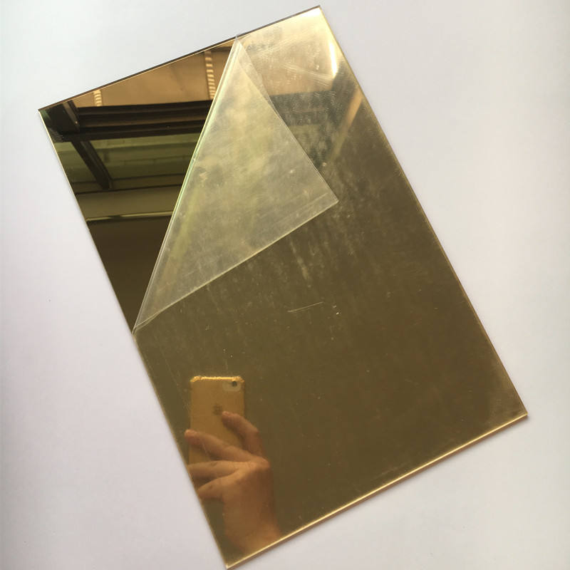 Gold/Silver Mirror Acrylic Plexiglass Sheets Plexi Glass for Signs,DIY Display Projects,Crafts,Wedding Sign,Photography Board