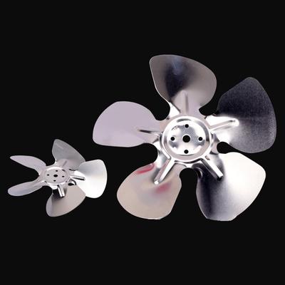 Motor Replacement Fridge Fan Blade Versatile Sizing Multipack 4pcs Hair Dryer Style Aluminum Fan Blades For Cooling