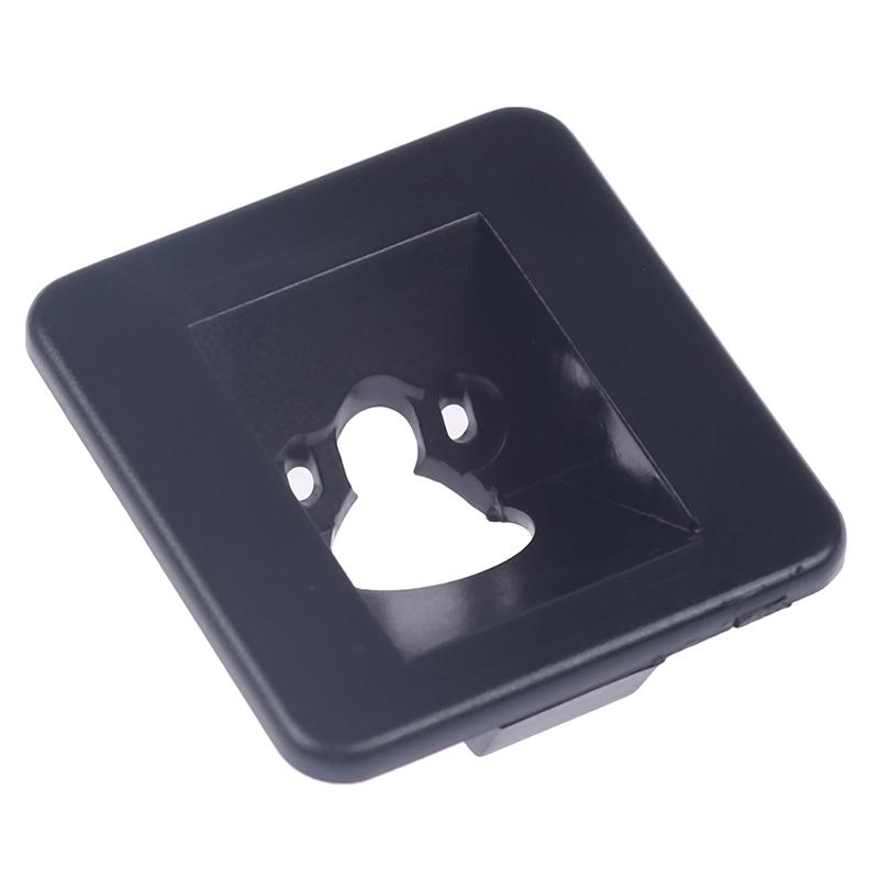 1 Set Universal Vehicle Reverse Cam Back Up Holder Car Rear View Camera Bracket Plate Lights Mount For K3 K3S