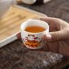 Creative Luck Cat Ceramic Chinese Kung Fu Tea Set Travel Teapot with Handle Cute Cat Pot Household Kung Fu Teapot Cup Set Gift
