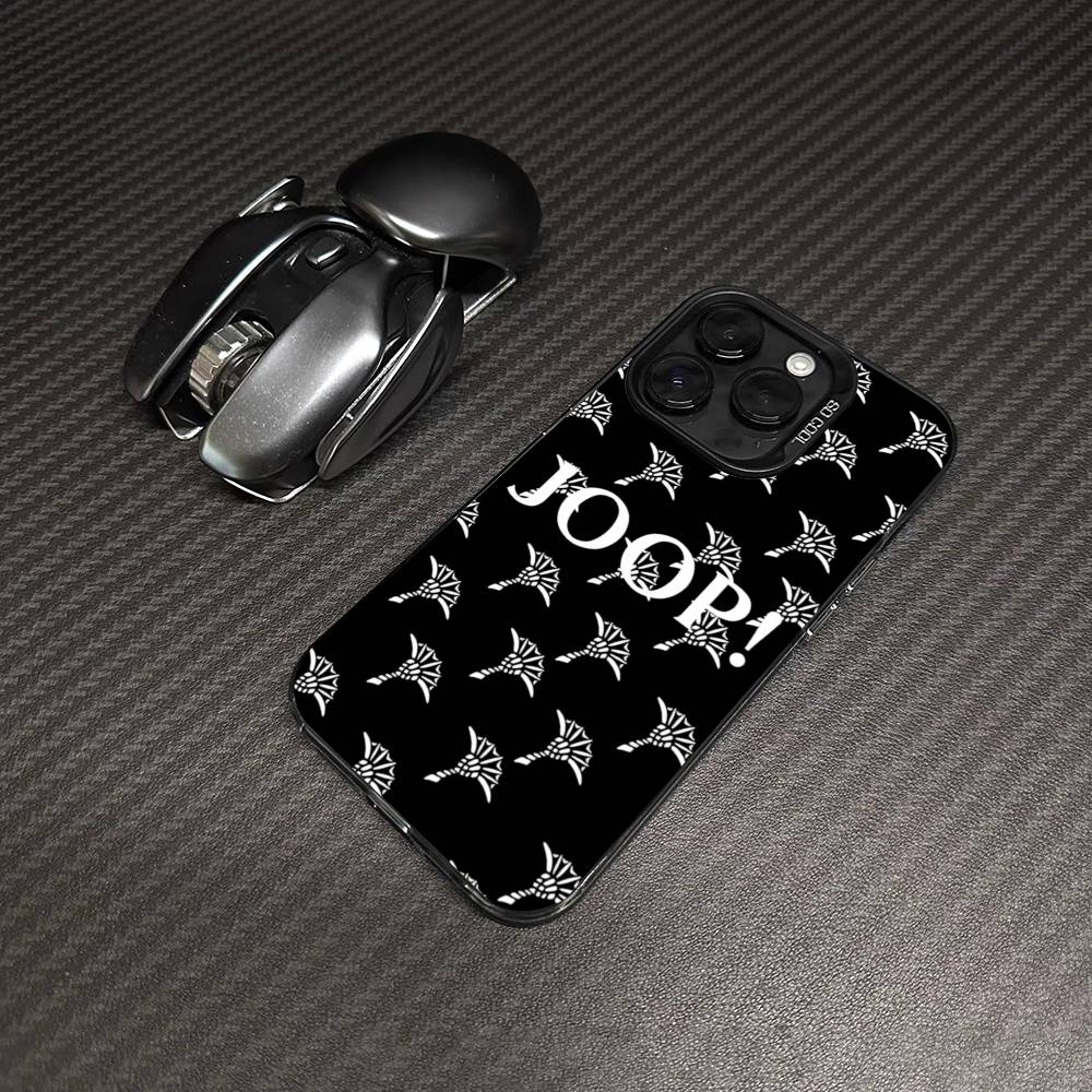 Famous Printed J-JoopS Logo Phone Cases For IPhone 17 16e 15 14 13 12 11 Plus Pro Max ProMax Colorful Covers