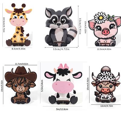 Roztomilá zvířata držák brýlí stojan Kreslený film Kočka Fox Lenost Pes Sluneční brýle Stojan na sluneční brýle Ruční vyřezávání Domácnost Dřevěný dekor