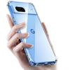 Case - Phonillico - Google Pixel 8a - Shockproof - Soft TPU - Transparent