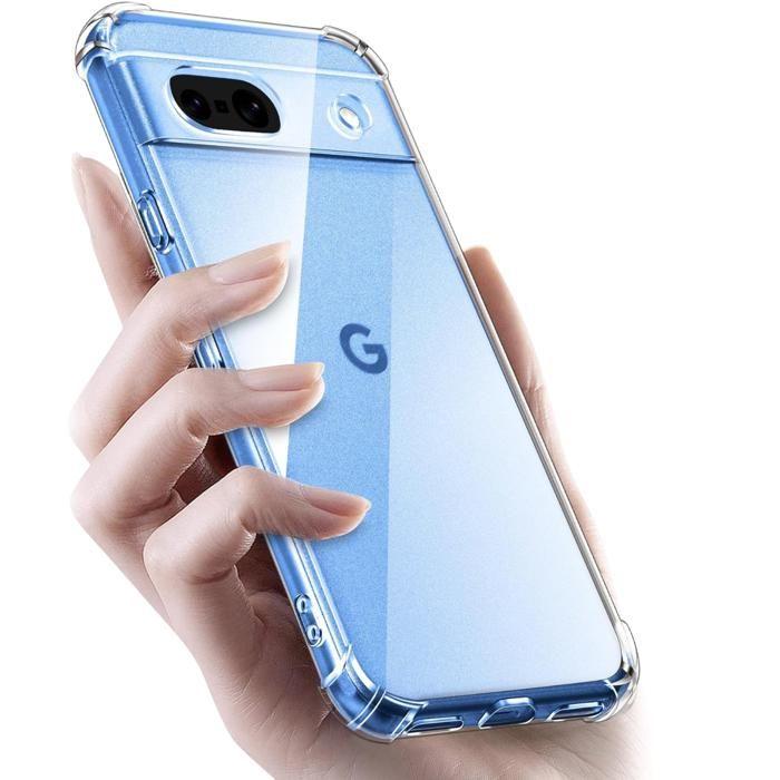 Case - Phonillico - Google Pixel 8a - Shockproof - Soft TPU - Transparent