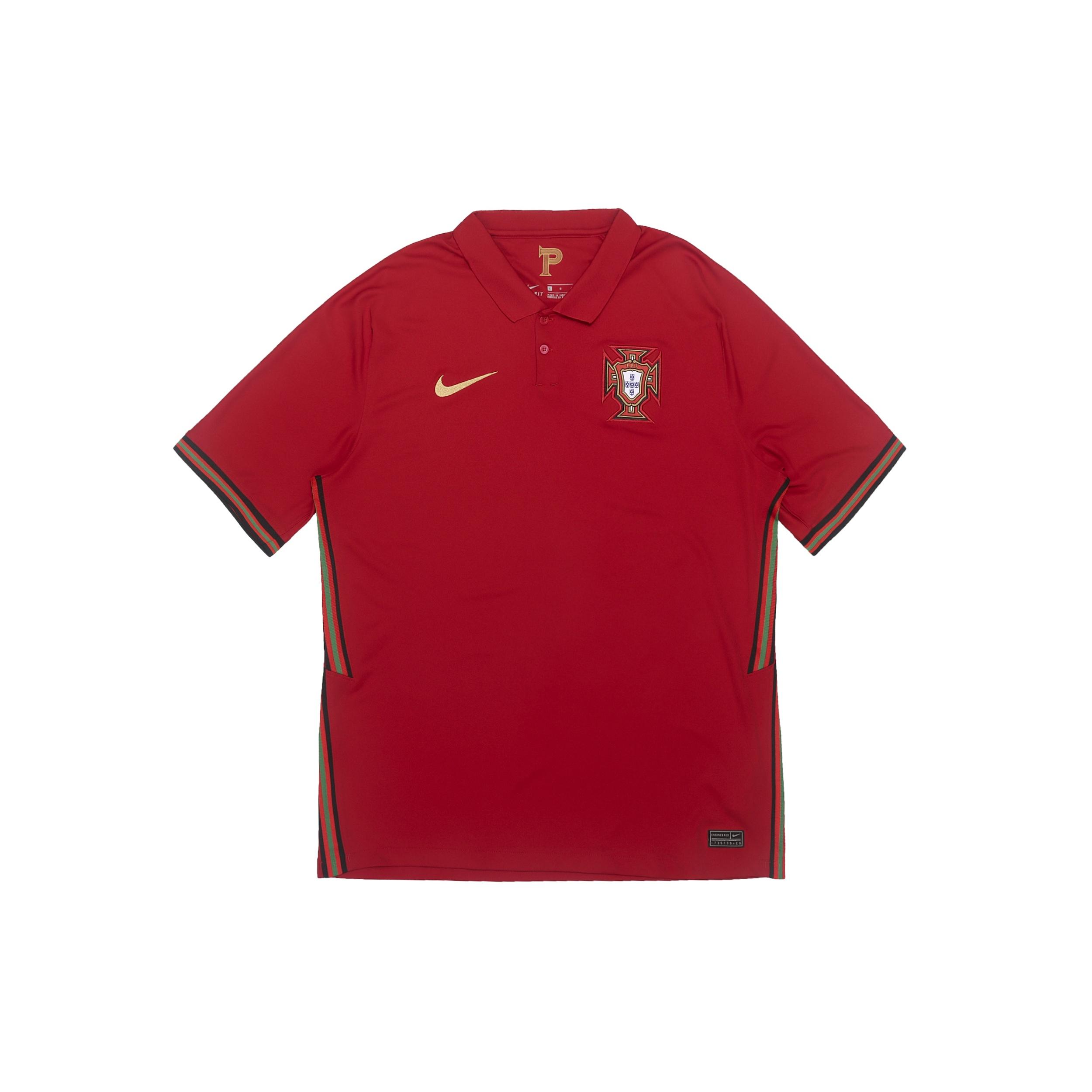 Nike Portugal National Team 20/21 Vapor Match Fan Edition Home Jersey  Red  Men s CD0704-687 XS