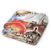Blankets Britain Paddington Brown Bear Throw Blanket  Flannel Bedspread For Couch Chair Sofa Bed Fluffy Sofa Bed Cover