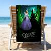 Ultra-Soft Beach Towel with Wicked Theme,Ideal for Pool - Camping, Diving - Perfect Travel Essential, Vibrant Beach Towel.