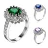 2025 Temperament Fashion Versatile Inlaid Zircon Women's Rings Jewelry Gifts
