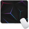 Geometric Standard Anime Mouse Pad Hexagon Edge Stitched Small Gaming Mousepad Travel Mouse Mat Non-Slip Office Mousemats