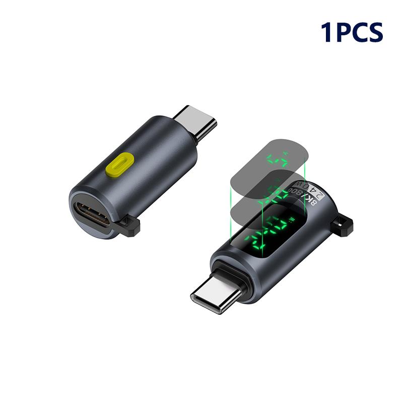 

Pd 240W Usb C Adapter Type C To Type-C Digital Display Adapter Otg Connector Universal Phone Usb C Otg Male To Female Connector