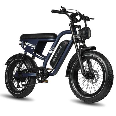 Bicicleta Eléctrica Maxturn MX10 para Adulto Motor de 250W Batería de 48V 13.5Ah Bicicleta Eléctrica de Rueda Ancha de 20 pulgadas