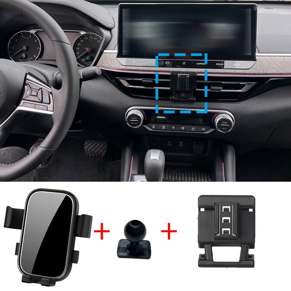 Car Mobile Phone Holder for Nissan ALTIMA Teana Altima L34 2019 2020 2025 GPS Bracket Navigation Stand Auto Accessories