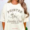 Gerunisex Shorthair Pointer Zoomies Club Dog Social T Shirt Or Sweat Gsp Mom Dad S Vintage Graphic Top For Everyday Wear