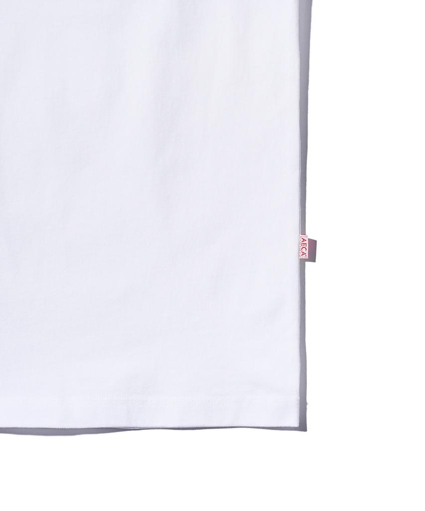 AECA (Woman) Everyday Aeca Clover Pocket Tee-White