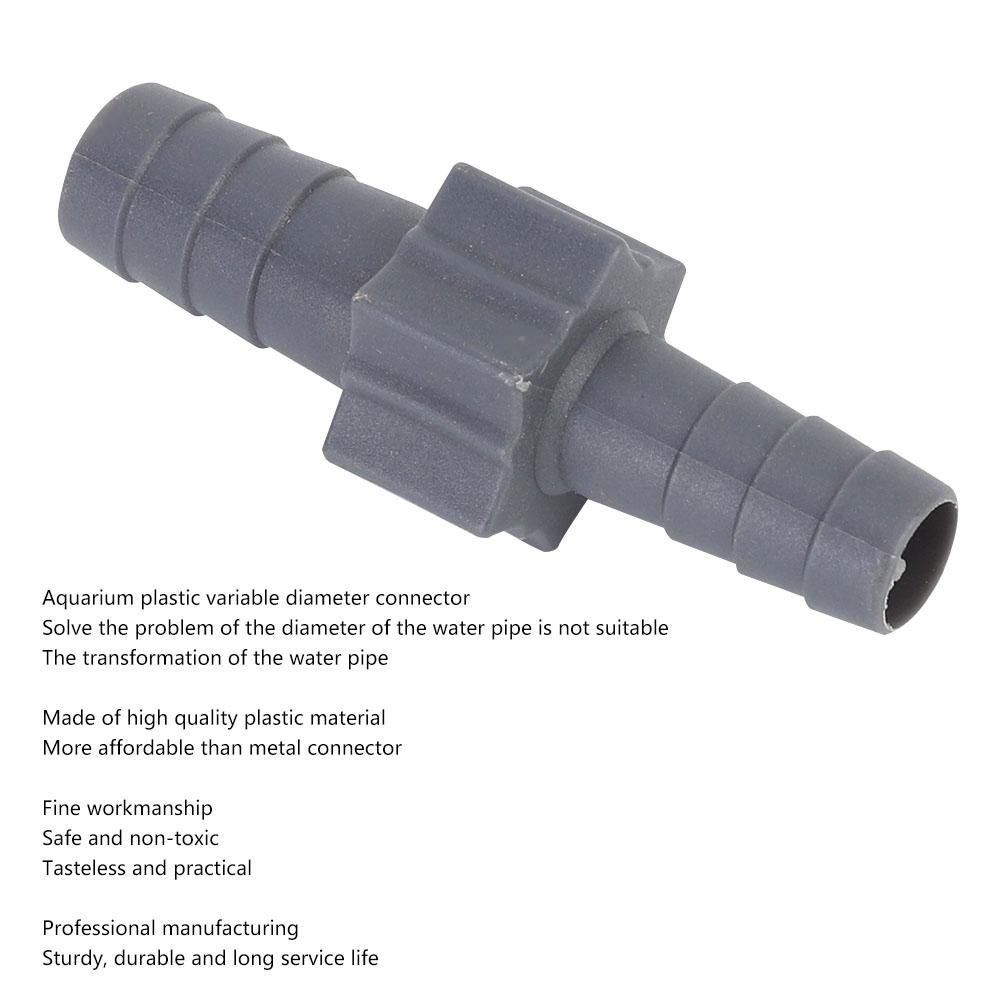 Plastic Aquarium Fish     Diameter Adapter Connector Inlet Outlet Water Pipe Accessories
