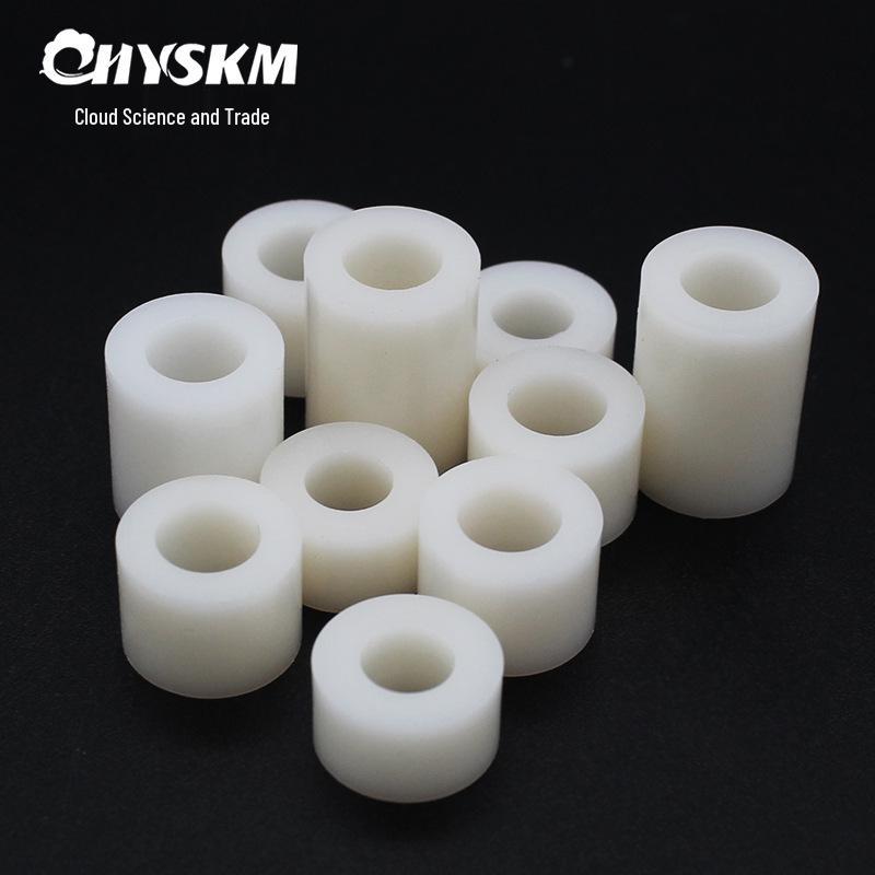 ABSM6 Round Plastic Through-Hole Spacer, Double Isolating and Heightening Support Column, Pack of 1000