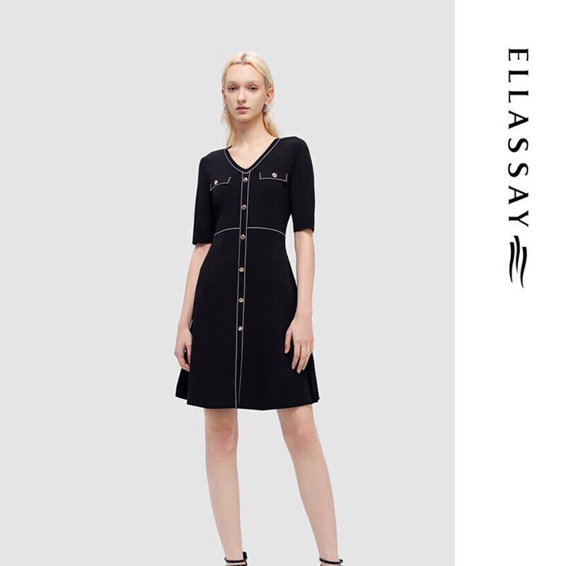 

ELLASSAY Spring/Summer V-Neck Knit Dress XS