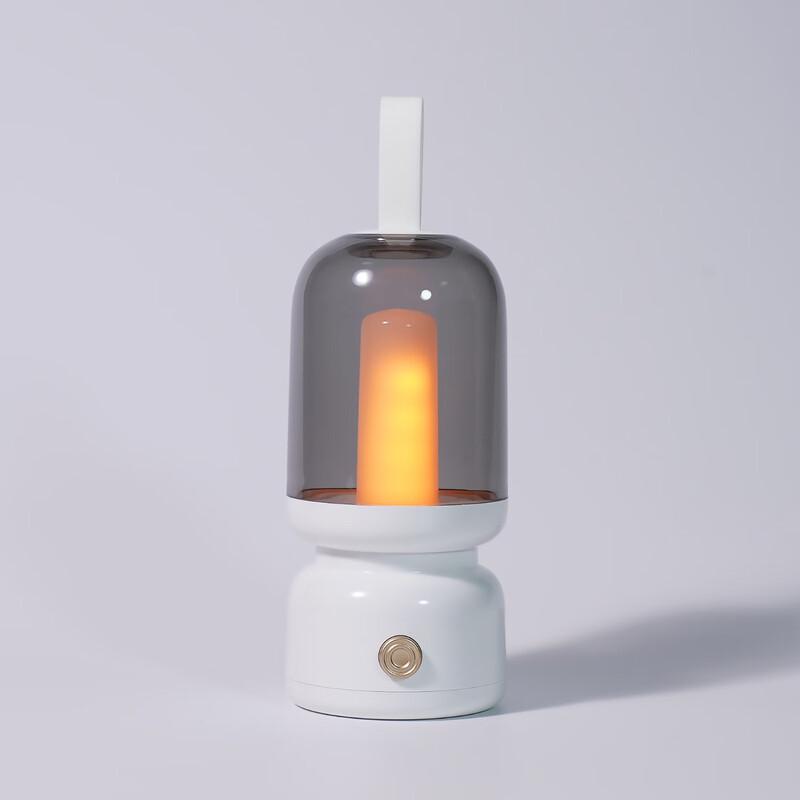 Retro USB Charging LED Nightstand Lamp