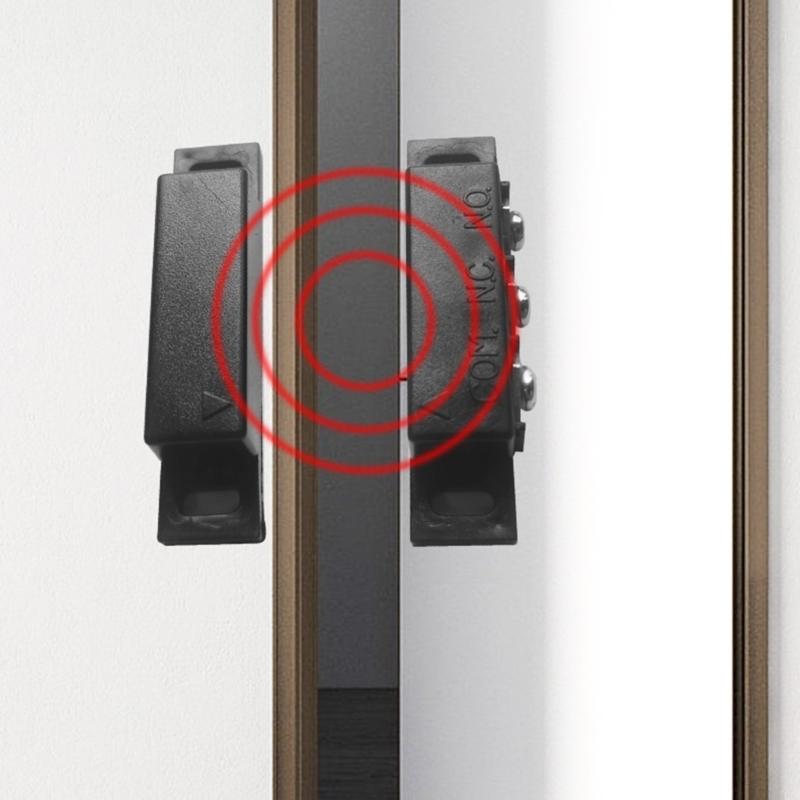 Surface-mounted Door Magnets Sensor Functional Suitable for Window & Door Alarms