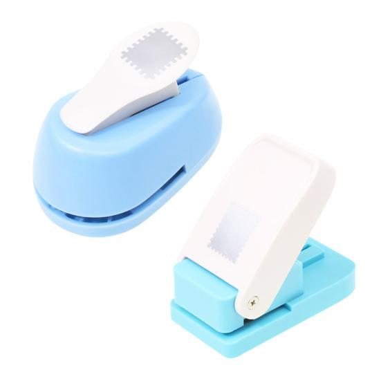 Rectangular Postage Stamp Craft Punch Stamp Embossing Tool for Scrapbooking DIY Card Making Easy to Operate Paper Punch