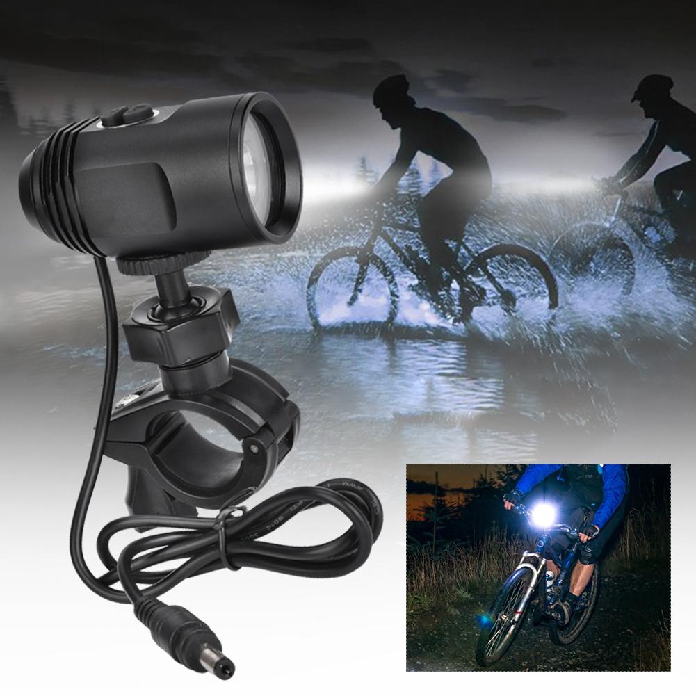 Bike Front Light Lamp with Record Camera Battery Cycling Accessory for Bicycleblack