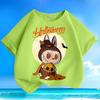 Children's Cartoon Pure Cotton Top, Summer Boys' and Girls' Casual Short-sleeved T-shirt