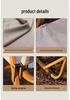 Carbon Steel Camping Folding Table & Kermit Chair Set - Metal Outdoor Roll-up