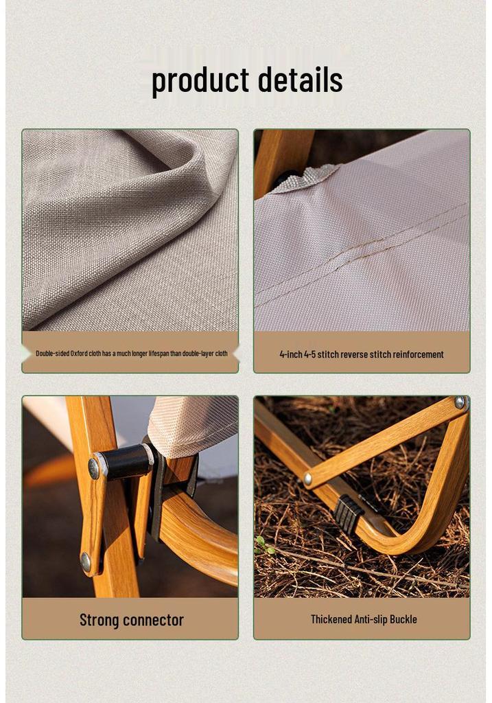 Carbon Steel Camping Folding Table & Kermit Chair Set - Metal Outdoor Roll-up