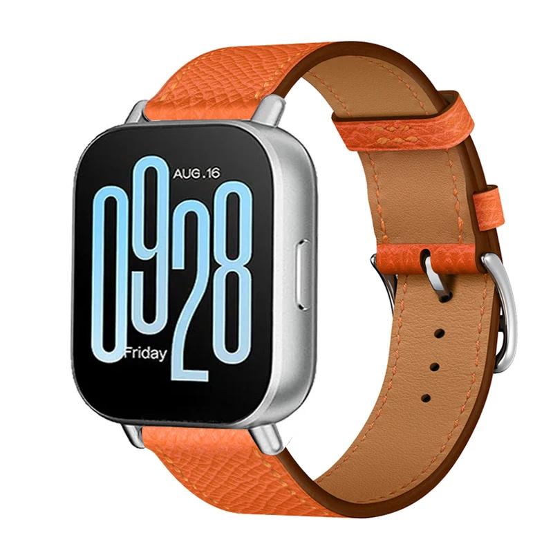 Leather Bracelet Loop For Realme Watch 5 Wrist Strap Accessories 22mm Correa For Realme Watch S2/3 3Pro S SPro/2 2 Pro Watchband