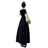 Plus Size High Waist Draping Slimming Long Skirt Dress for Chubby Girls - Casual and Versatile