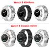 Металевий безель Мод-комплект Корпус для Samsung Galaxy Watch 8 40MM 44MM Сталевий&Гумовий Ремінець Покриття для Galaxy Watch 8 Classic 46MM Комплект для модифікації