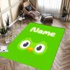 Custom personalization Duolingo Area Rug - Perfect For Kitchen, Bathroom,Laundry Room Decor Large Size Available,Gift All Seasons