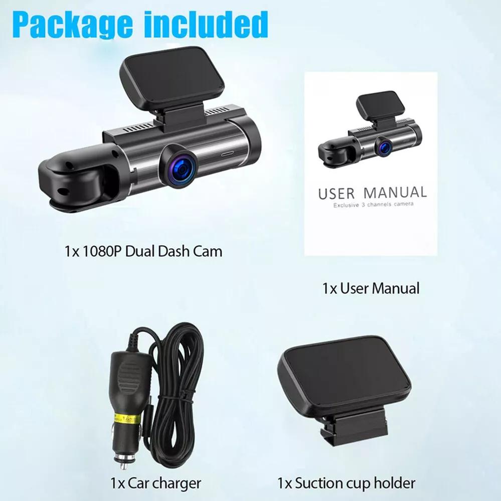 1080P Car Dvr WIFI Car Recorder 3.16-inch Dual Camera Recorder HD Night Vision Video Rear View Camera Black Box Car Accessories