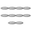 TOOPRE 1-10Pcs Stainless Steel Bicycle Hydraulic Disc Brake Caliper Adjusting Tools MTB Bike Brake Pads Rotor Alignment Spacer