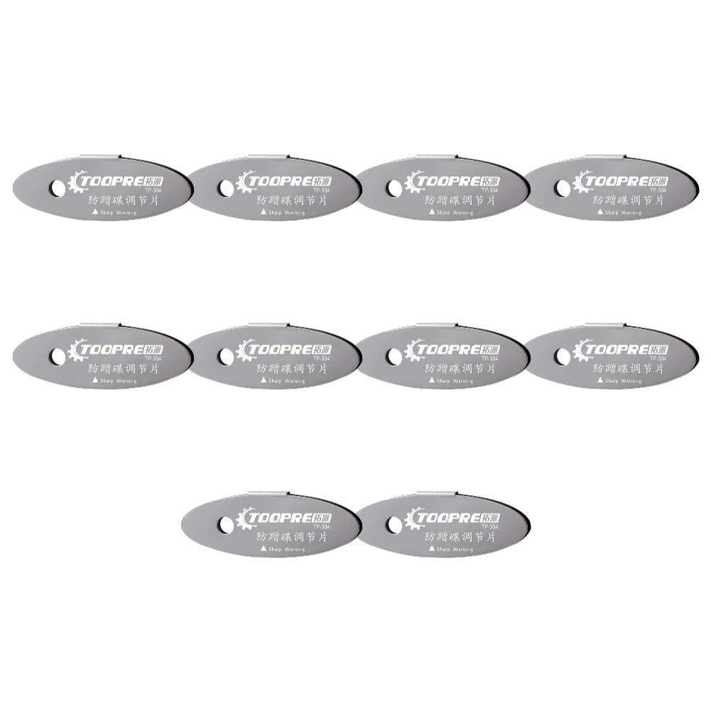 TOOPRE 1-10Pcs Stainless Steel Bicycle Hydraulic Disc Brake Caliper Adjusting Tools MTB Bike Brake Pads Rotor Alignment Spacer