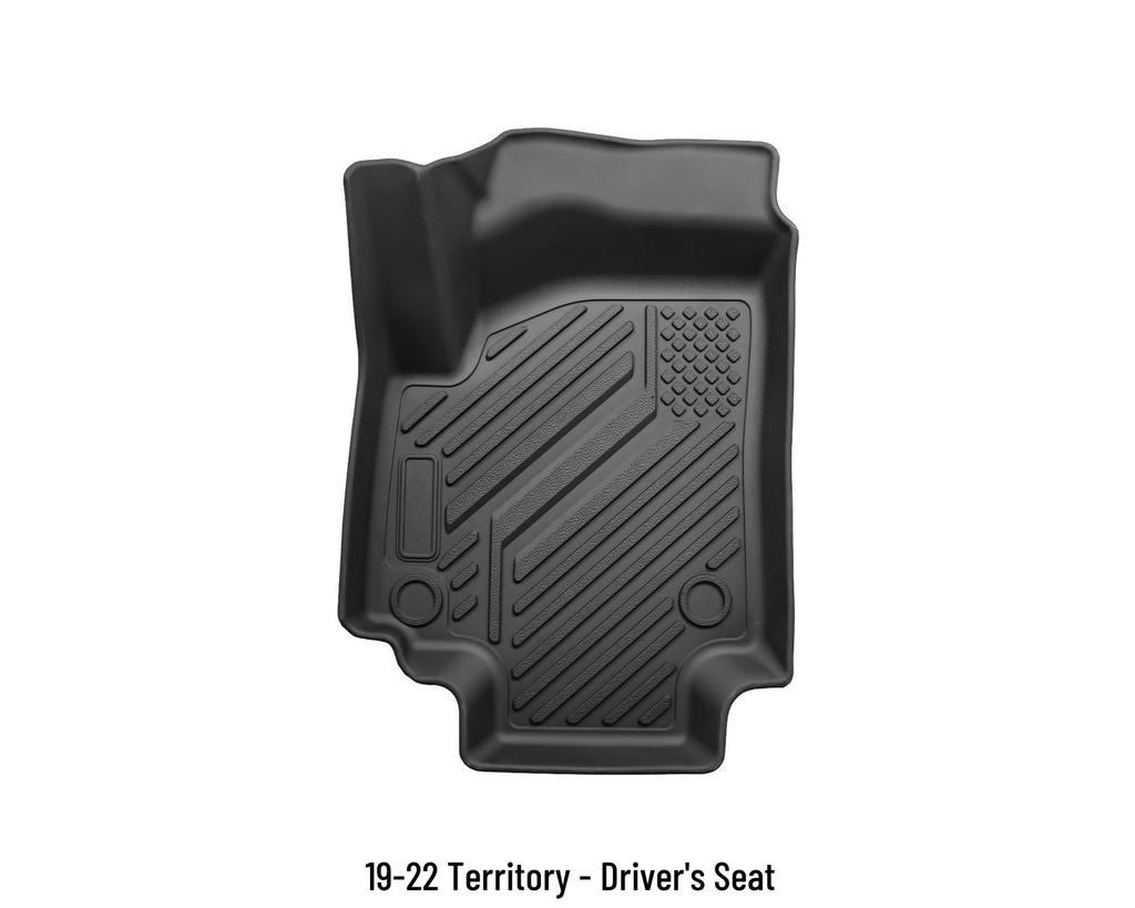 Territory 19-22mm 3D High-Edge TPE Floor Mats for Interior Upgrade