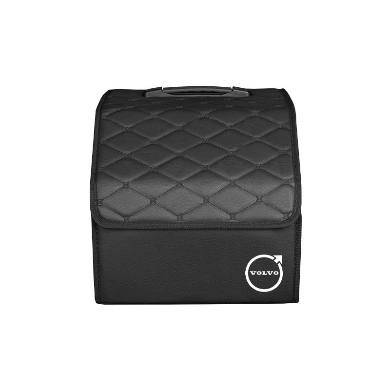 

Car Leather Storage Box Foldable Trunk Sundries Case For Volvo XC60 XC90 XC40 V60 V40 XC70 V50 S60 V70 S90 AWD S80 V90 EX30 EX90
