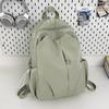Schultasche Mittelschule Mädchen Oberschule College-Studenten Hoher Wert Briefstickerei Mori Klein Frisch Freizeit Reise Rucksack