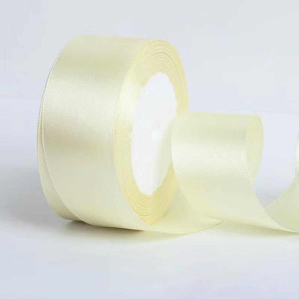 1Roll 1.5 Inch X 25 Yards Solid Satin Ribbons DIY Gift Wrapping Bridal Bouquets Bouquet Ribbons Handmade Bows Cake Packaging