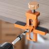 Cabinet Door Installation Jig Woodworking Cabinet Panel Mounting Fixture Doweling Drilling Guide Locator Installing Clip Tools
