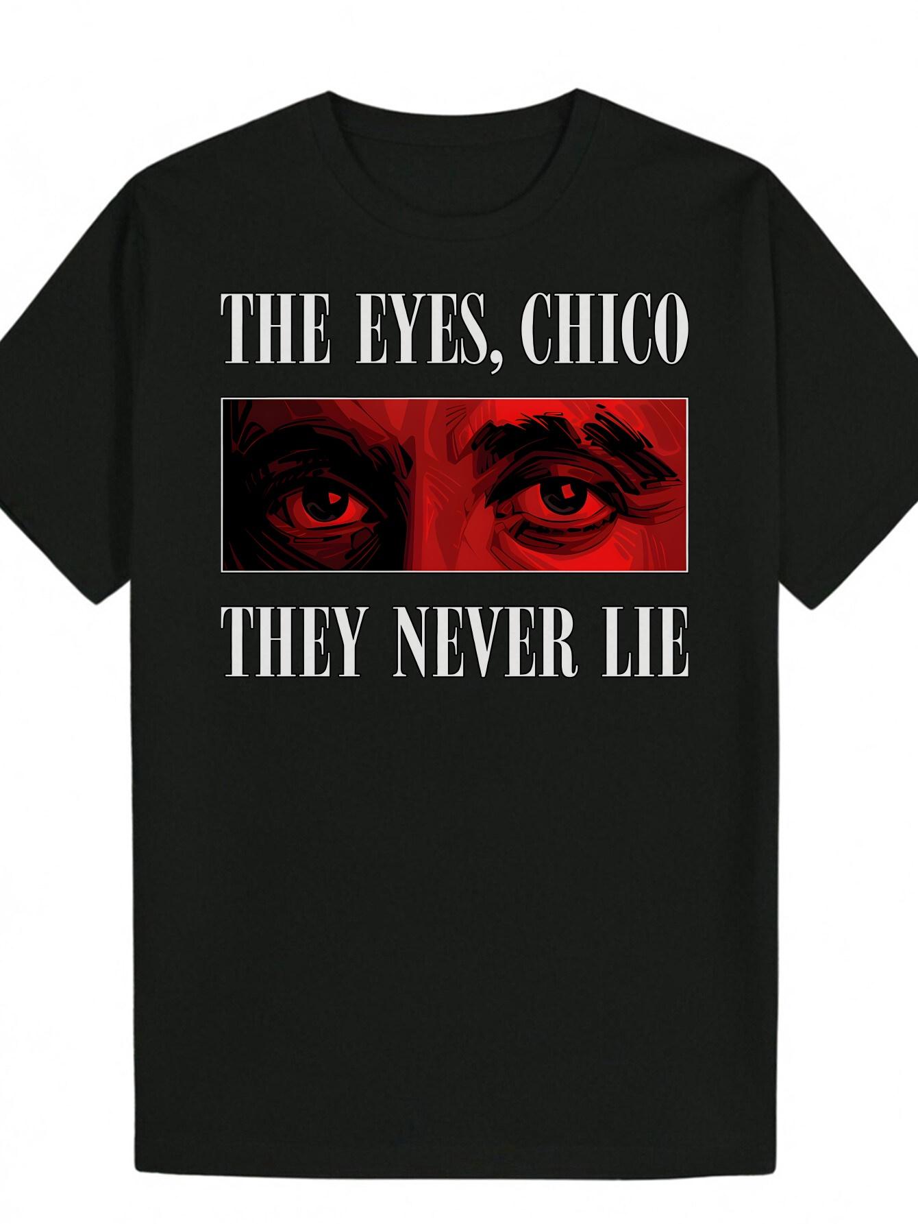 

Crew Neck T-shirt - The Eyes XXL