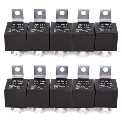 Relé Automotivo de Potência Impermeável para Carro 12V DC 5 Pinos 40A Longa Vida JD1914