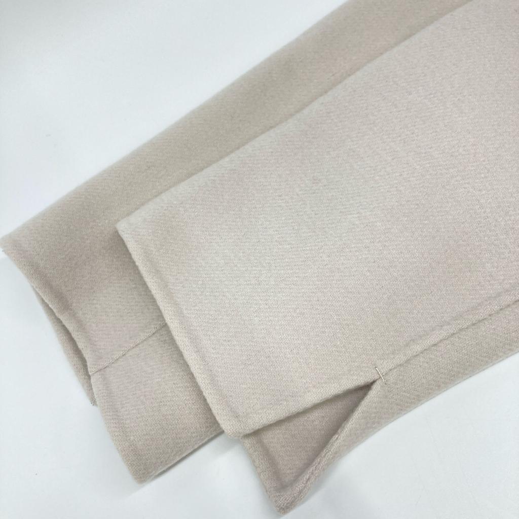 Max Mara In Good Condition 901614136 CUCITO AMANO Wool Coat 34 IvoryUsed