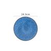 Nordic Blue Ceramic Dinner Plate Restaurant Pasta Steak Plates Home Fruit Salad Bowl Cake Dessert Kitchen Utensils