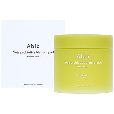 Aviv Yuzu Probiotics Blemish Pad Vitalizing Touch 60 Sheets Contains Vitamin-rich Yuzu Extract